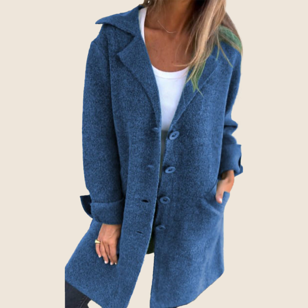 Soft Button-Front Jacket