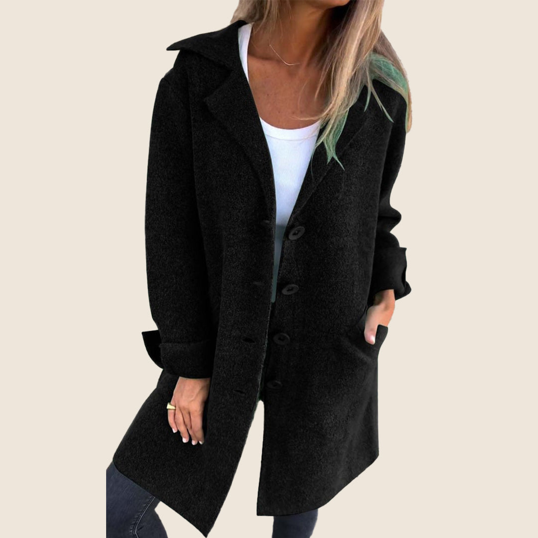Soft Button-Front Jacket