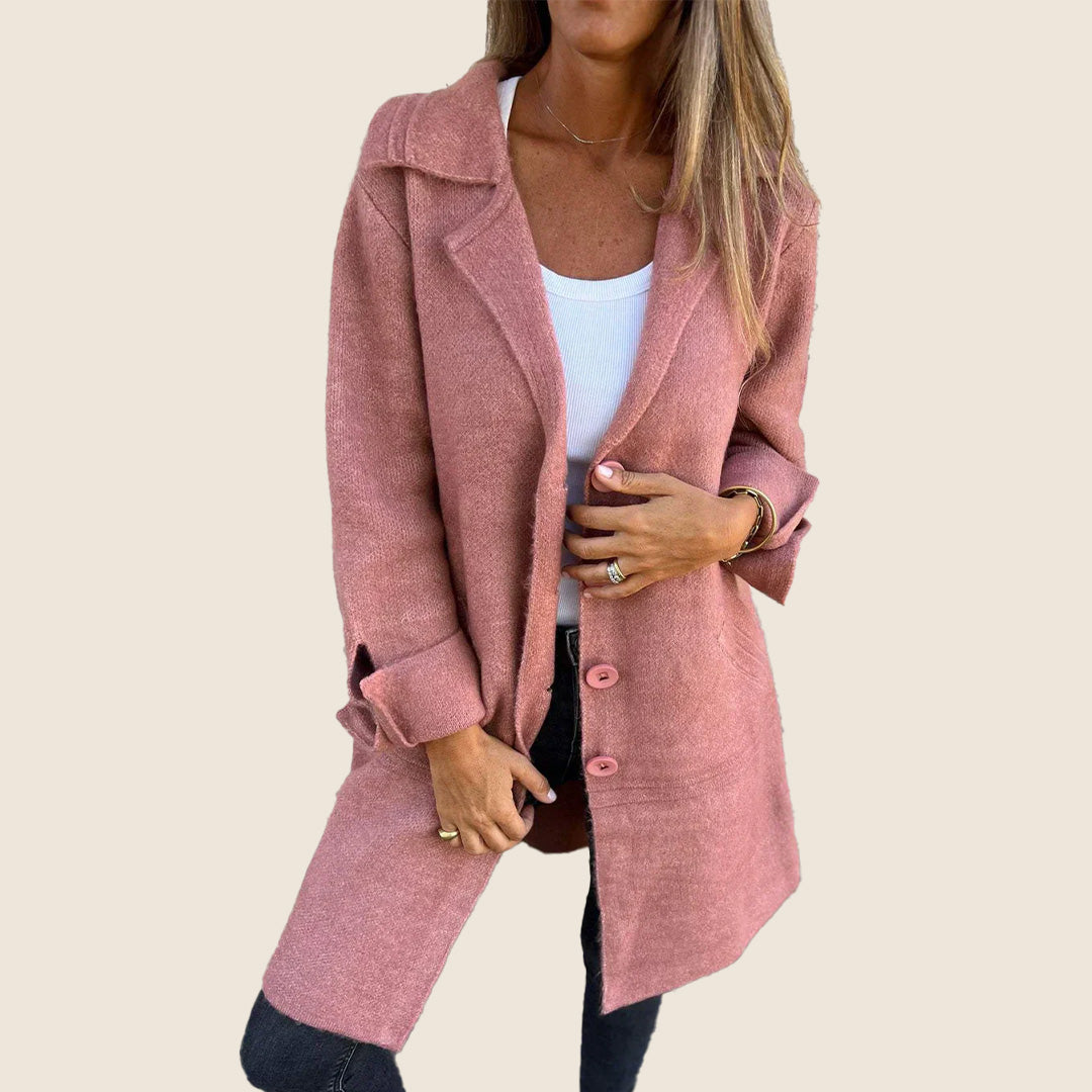 Soft Button-Front Jacket