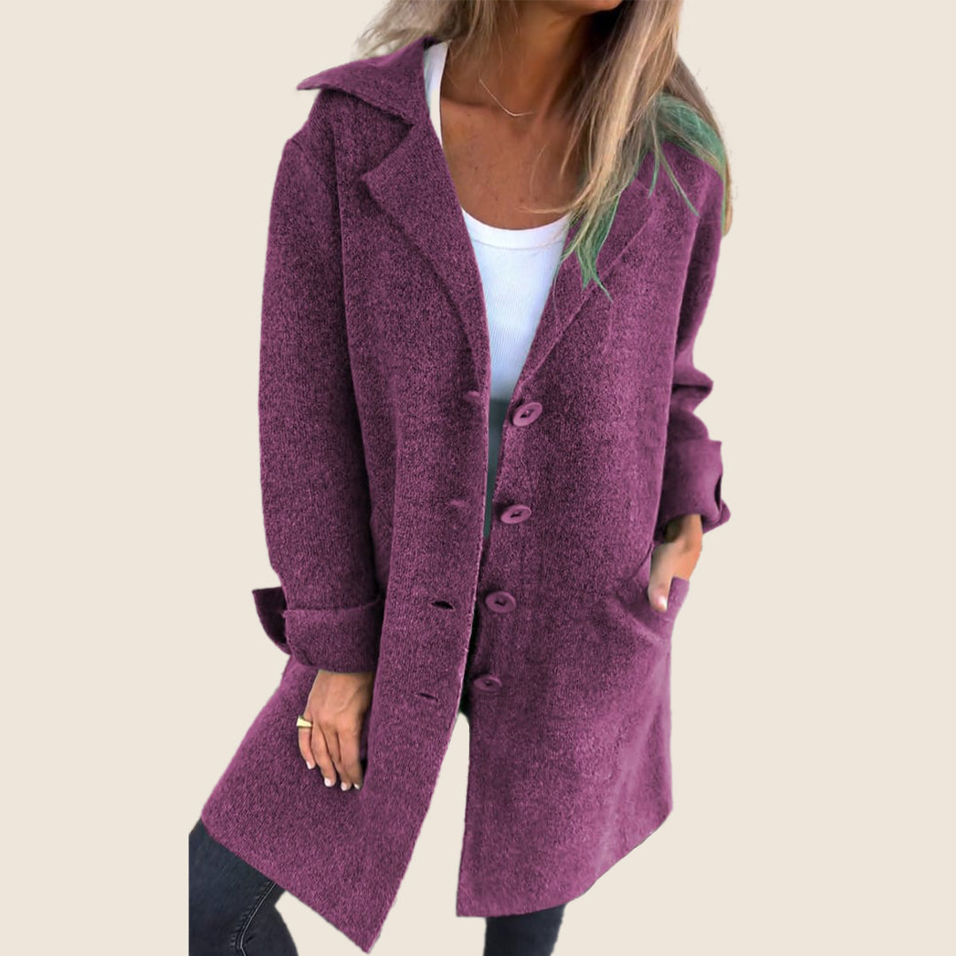 Soft Button-Front Jacket