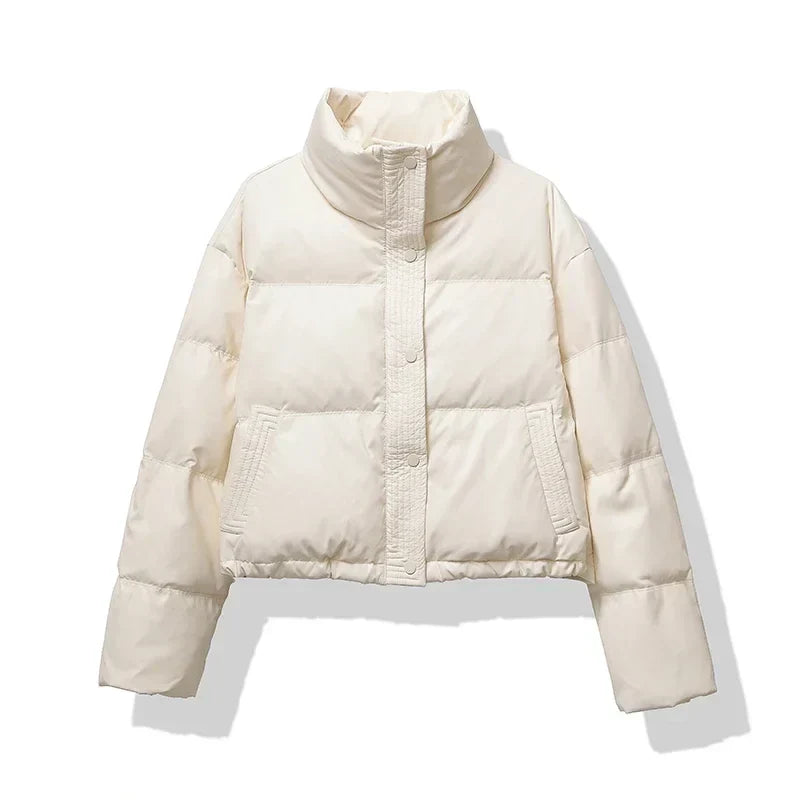 Cropped Puffer Jacket