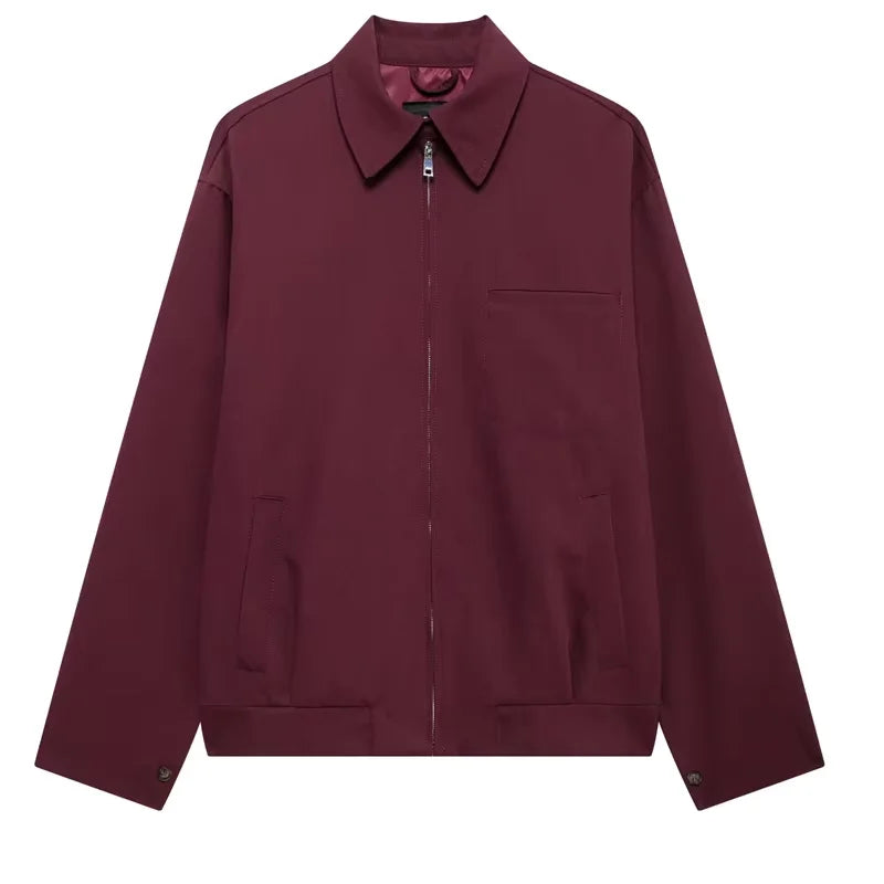 Minimalist Smart Bomber Jacket