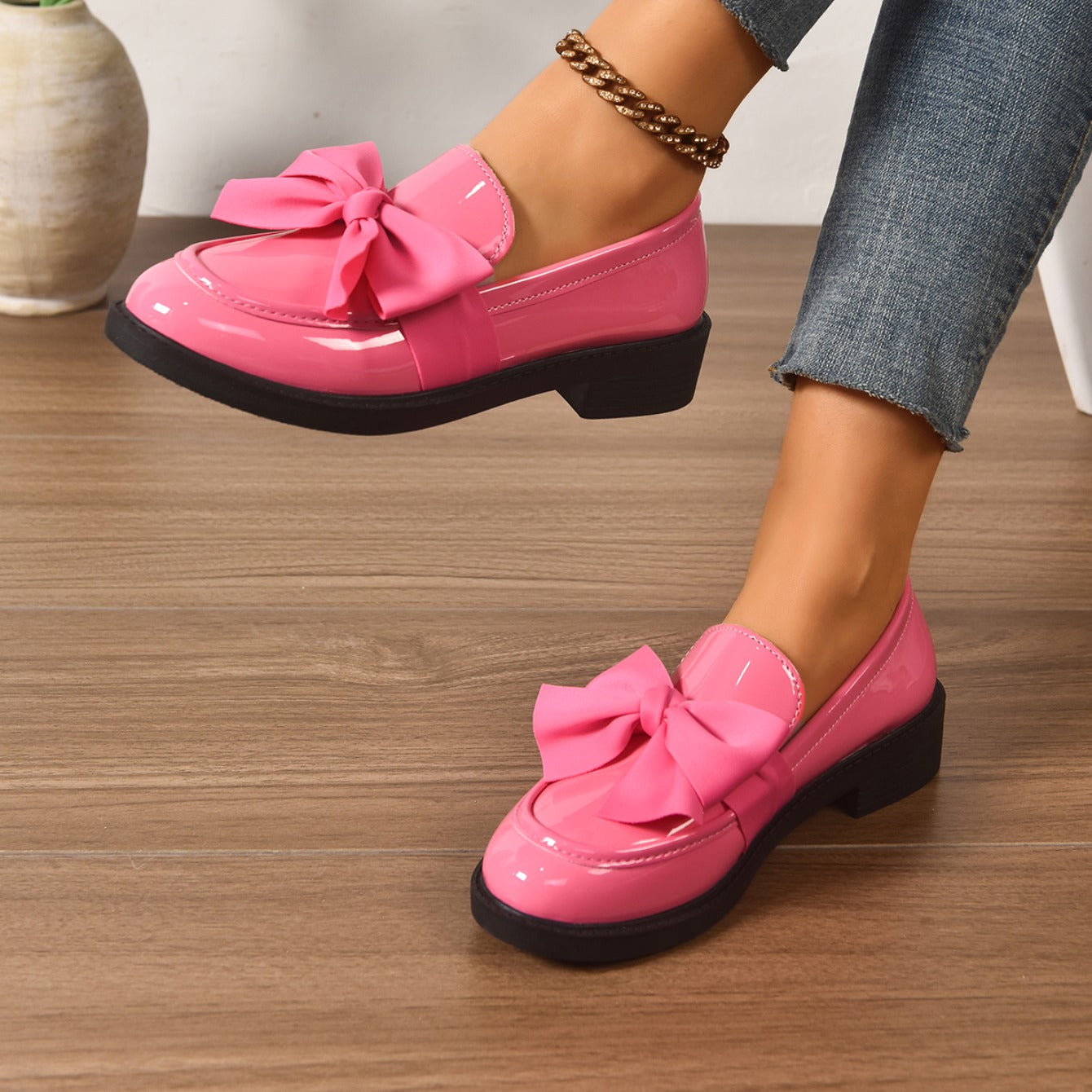 Orthopedic Bow Loafers