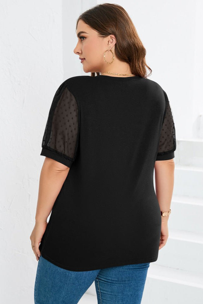 Helena — Sleek V-Neck Blouse