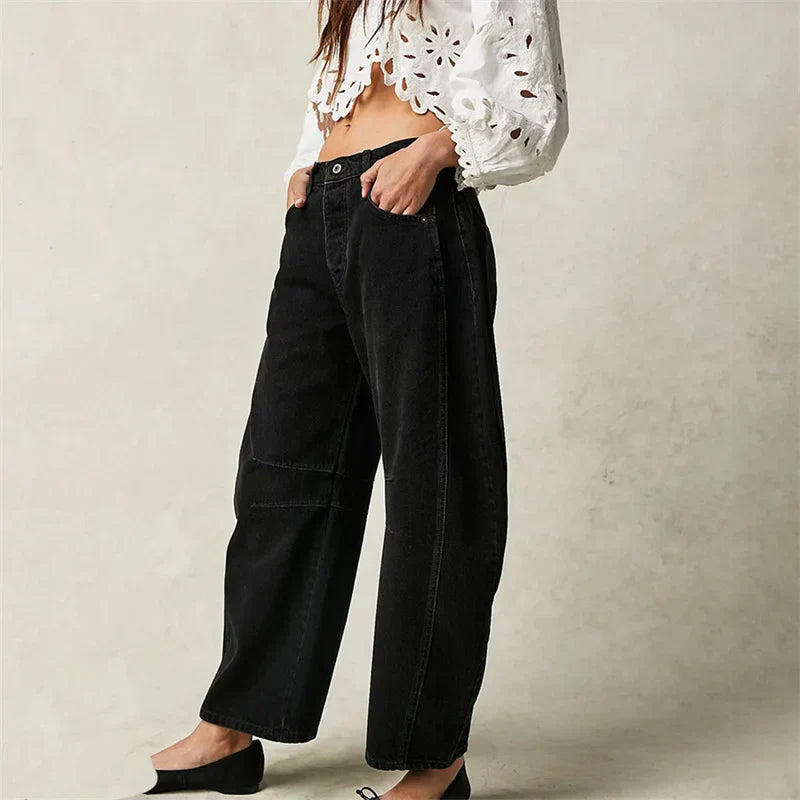 RILEY – VINTAGE WASH RELAXED JEANS