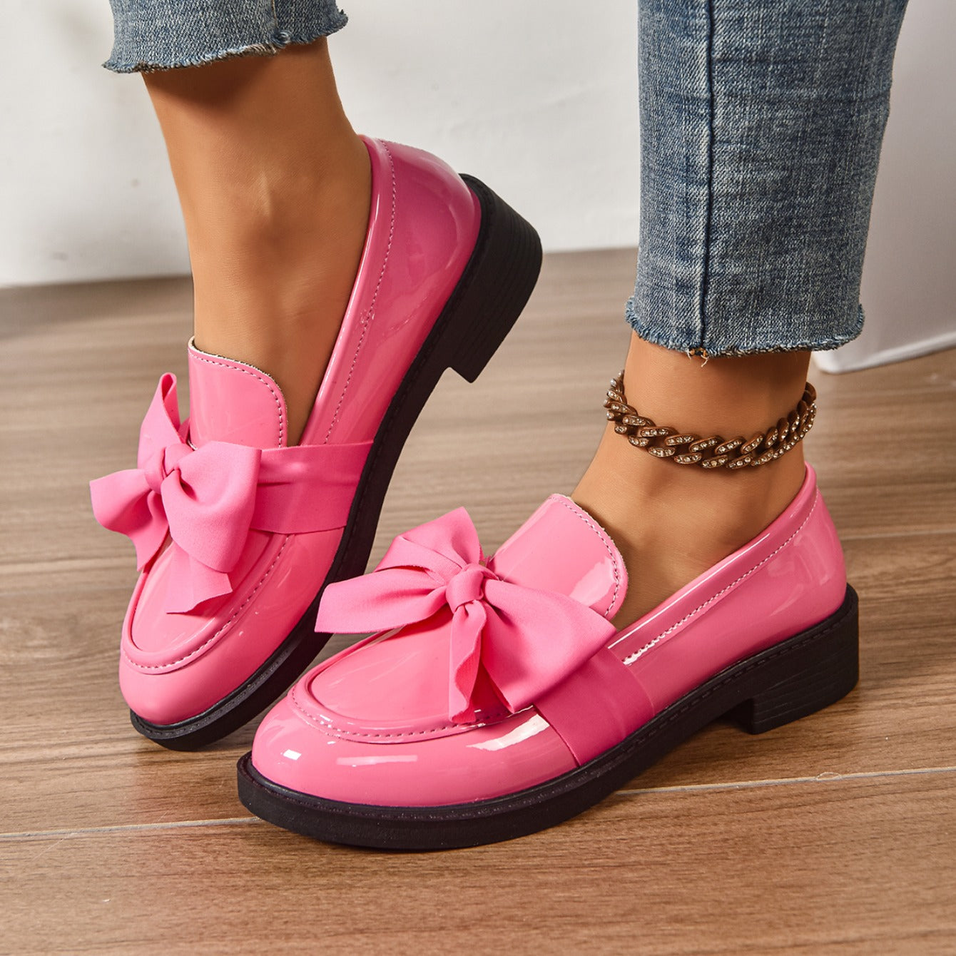 Orthopedic Bow Loafers