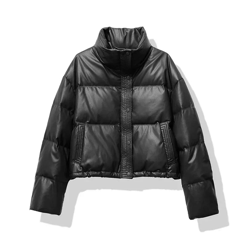 Cropped Puffer Jacket