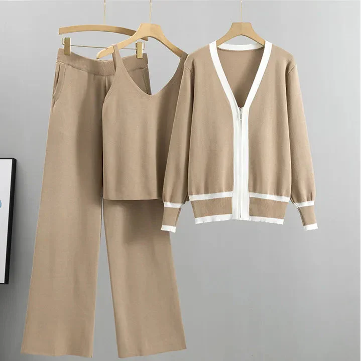 Lauren — Relaxed Cardigan and Trousers