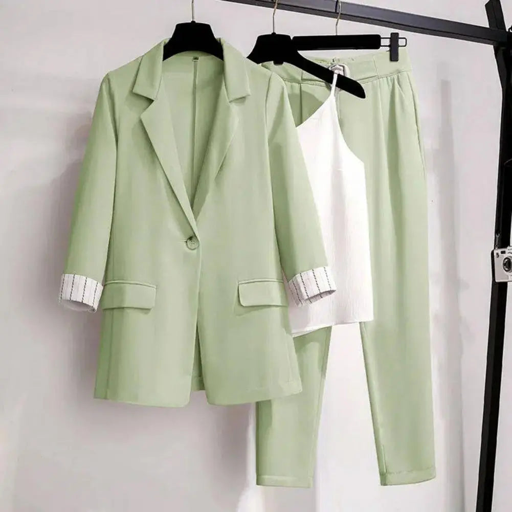 Joanna — Three-Piece Blazer Set