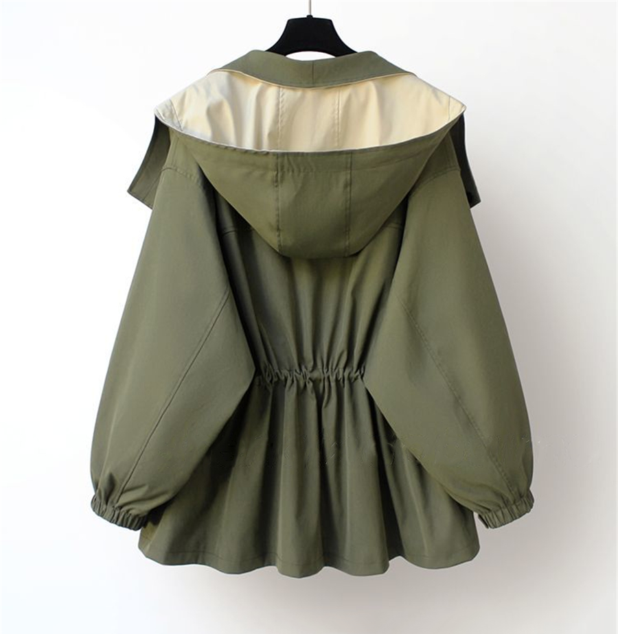 Quilted Hooded Utility Jacket