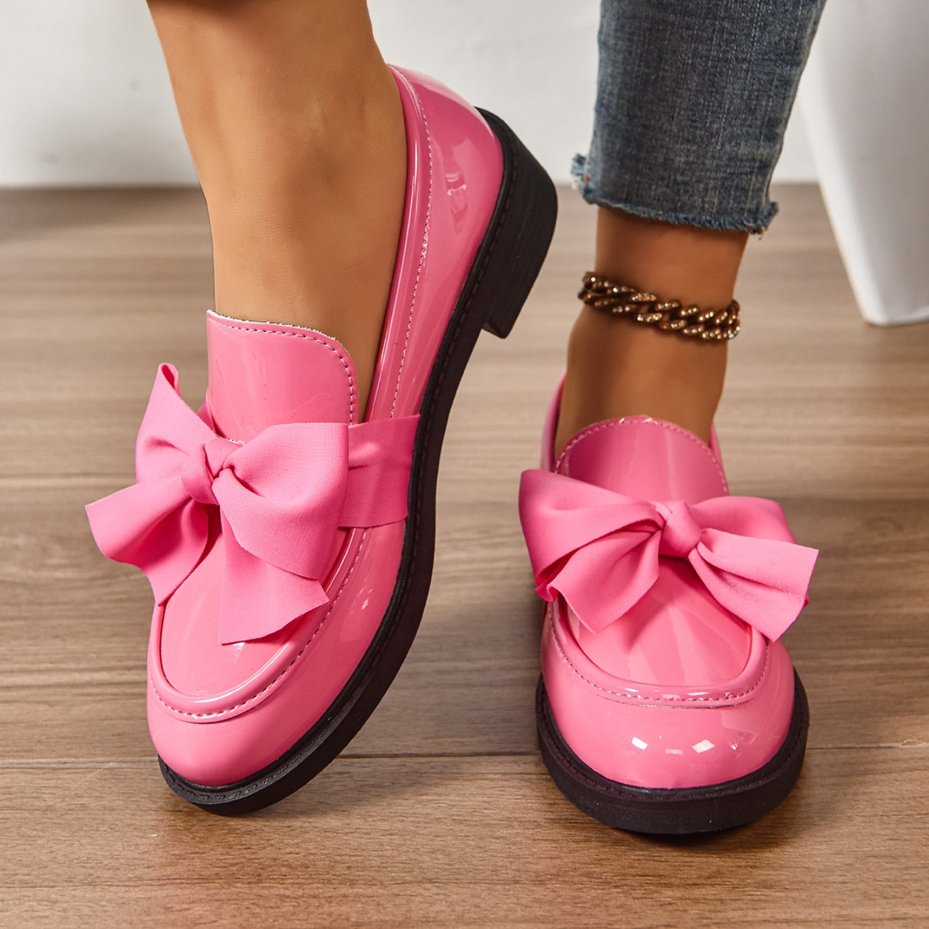 Orthopedic Bow Loafers