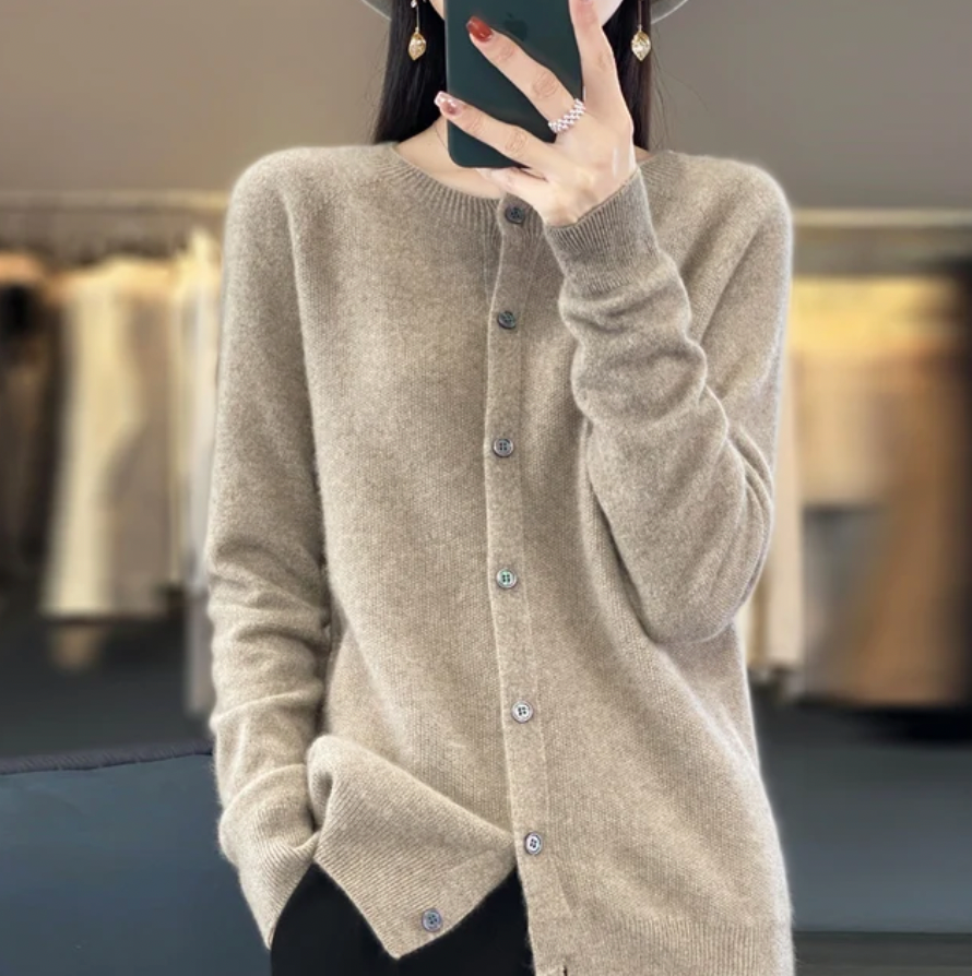 Merino Wool Cardigan