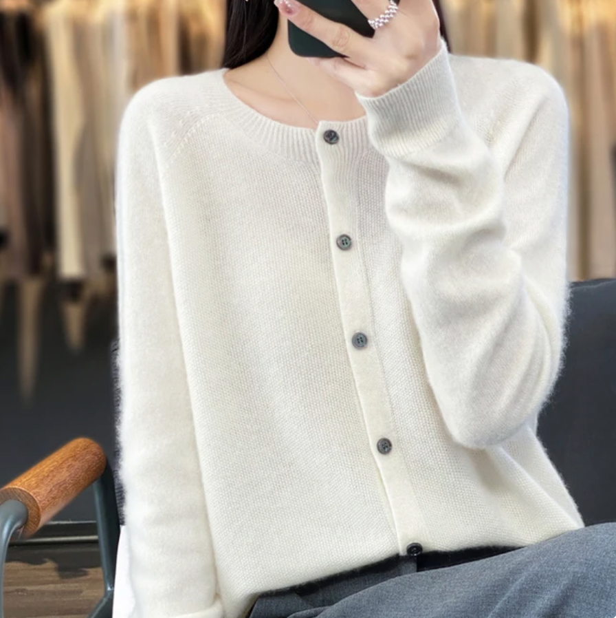Merino Wool Cardigan