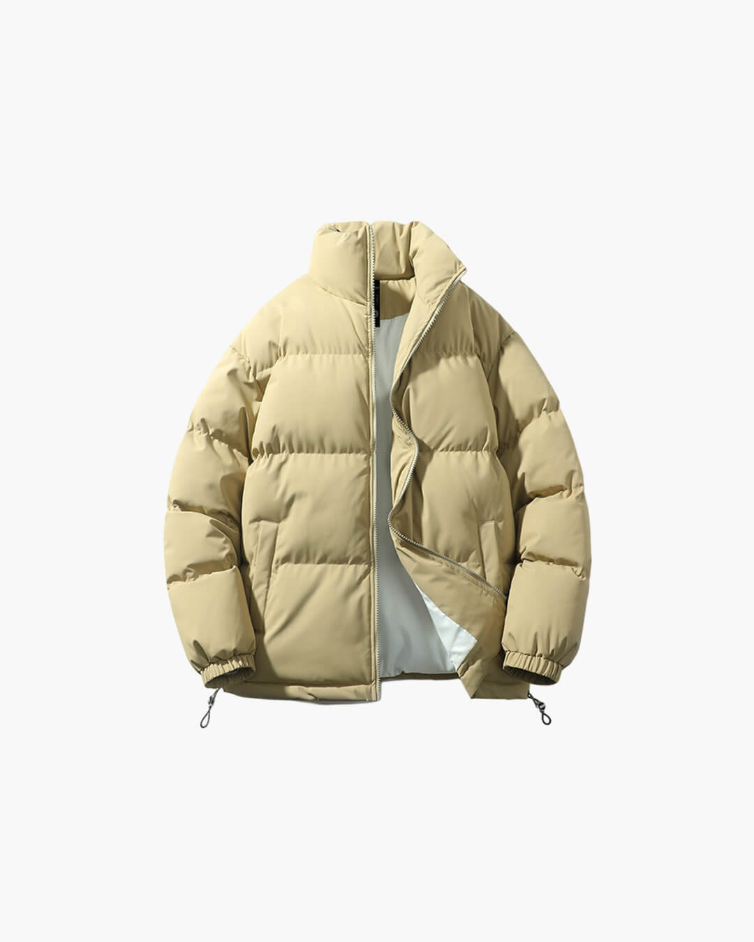 Weatherproof Stand Collar Puffer Jacket