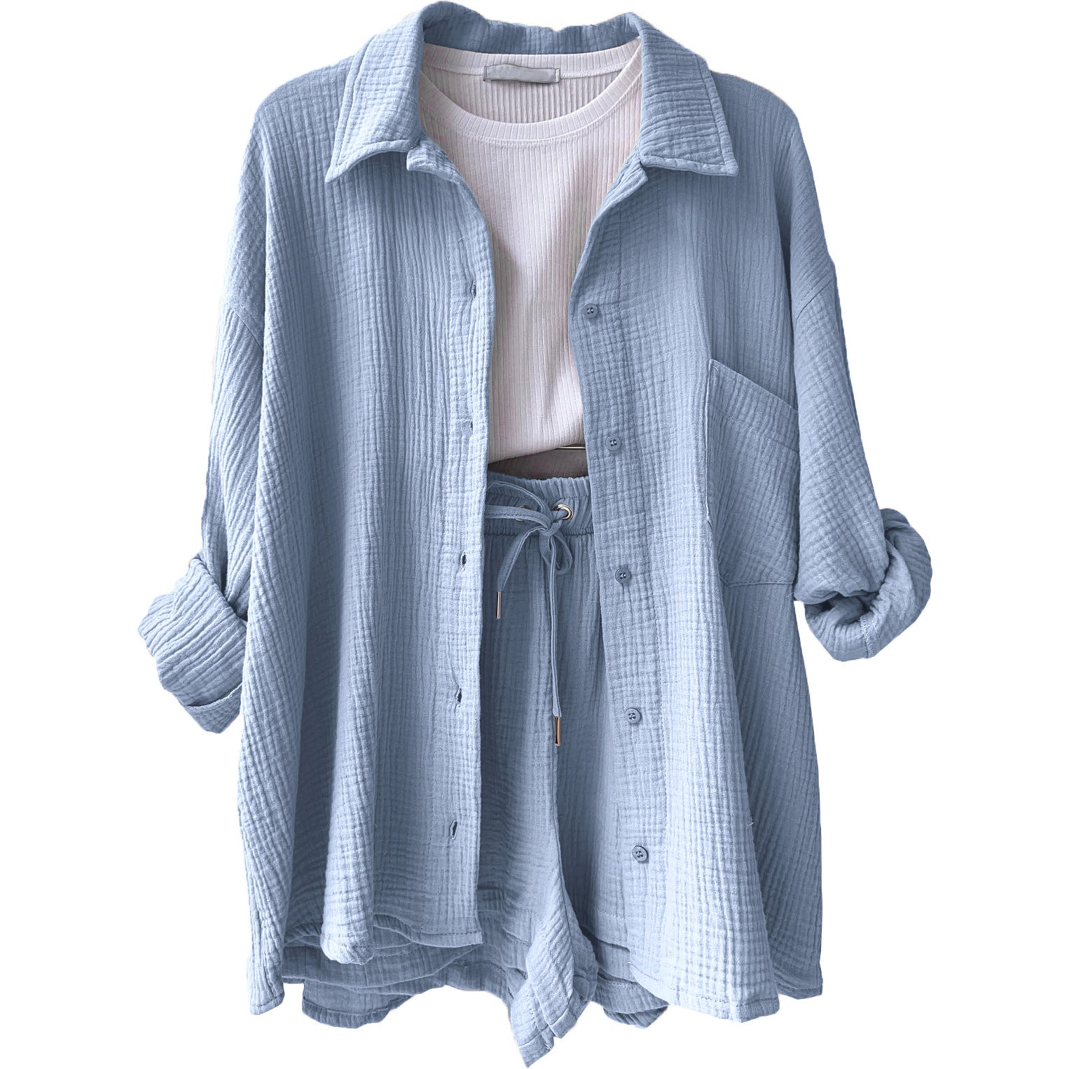 Noelle — Cotton Two-Piece Suit