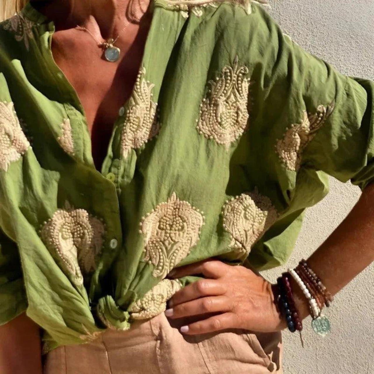 Airy Draped Top