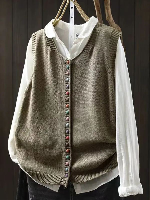 Open-Front Everyday Cardigan