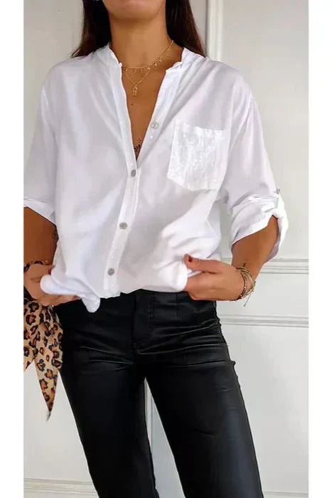 Tilda — Subtle Shimmer Top