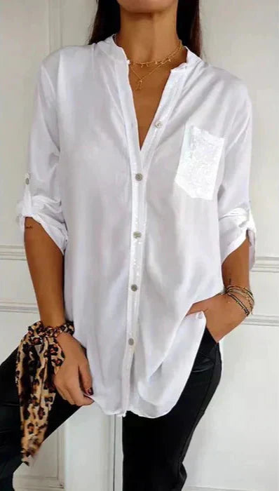 Tilda — Subtle Shimmer Top