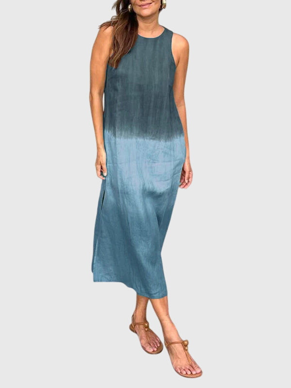 Mira — Gradient Print Dress