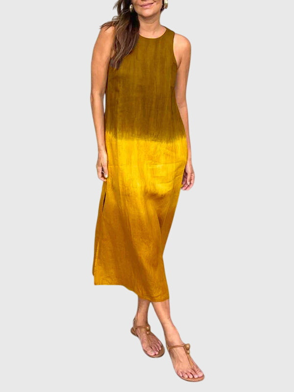 Mira — Gradient Print Dress