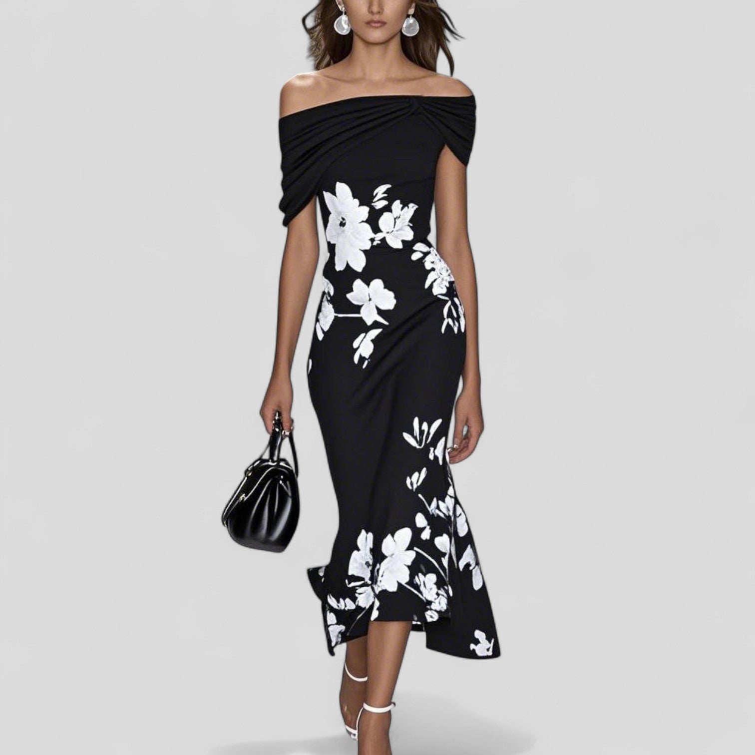 Isabrunel — Floral Midi Dress