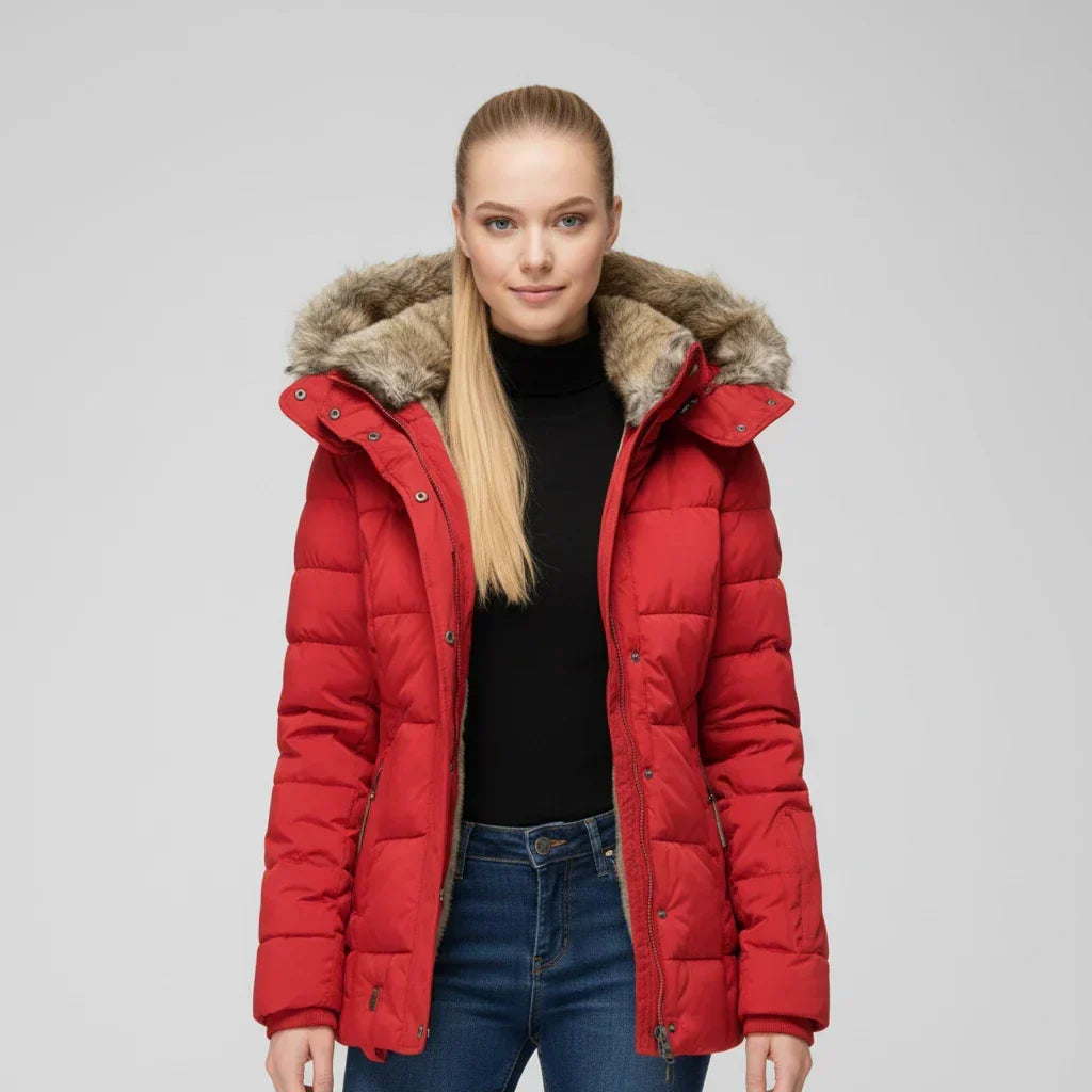 Hooded Quilted Winter Puffer Jacket