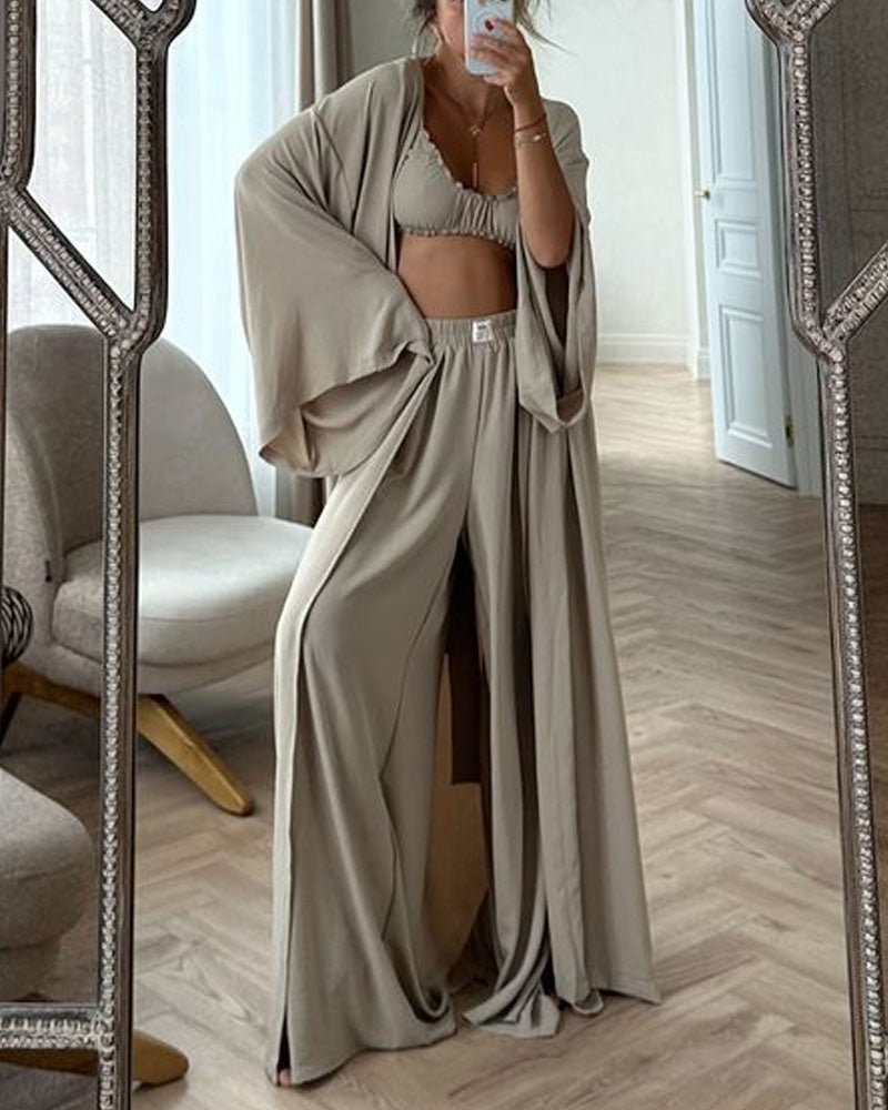 Iana — Casual Cardigan Two-Piece