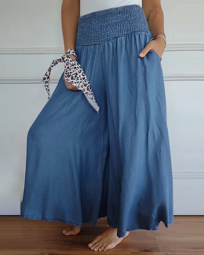 Emilia — Comfortable Wide-Leg Trousers