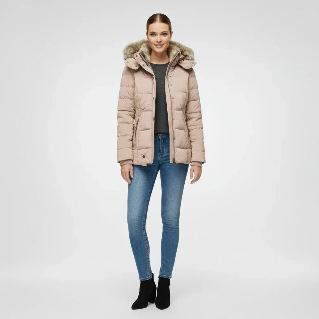 Hooded Quilted Winter Puffer Jacket