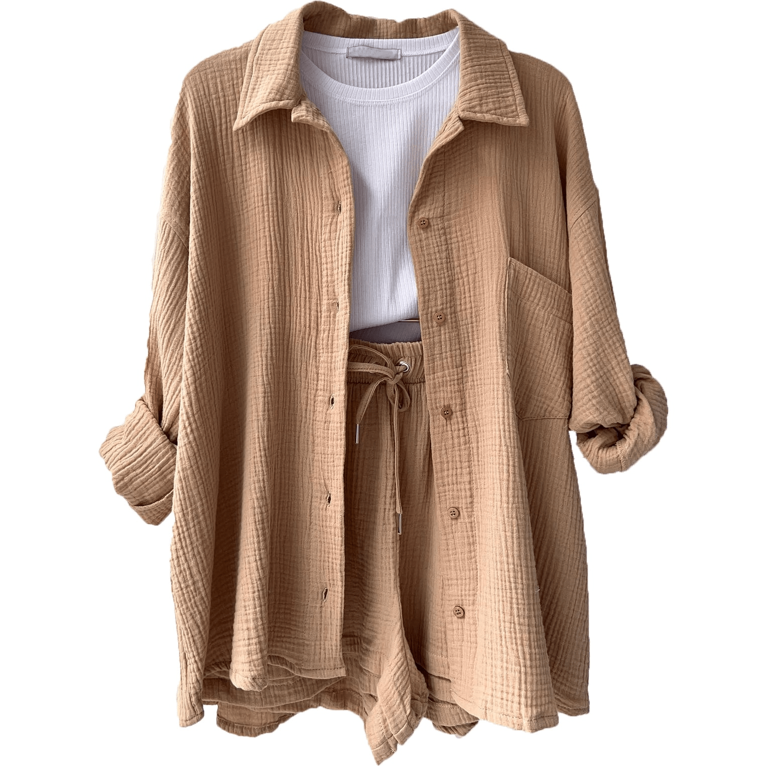 Noelle — Cotton Two-Piece Suit
