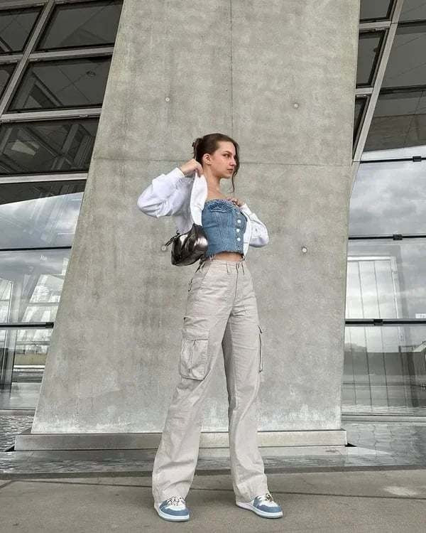 Jadwiga — Adjustable Cargo Trousers