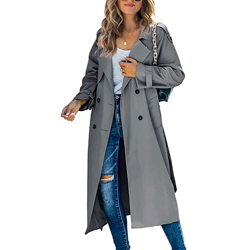 Long Winter Trench Coat