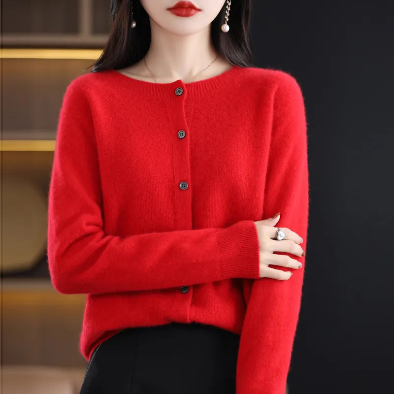 Merino Wool Cardigan