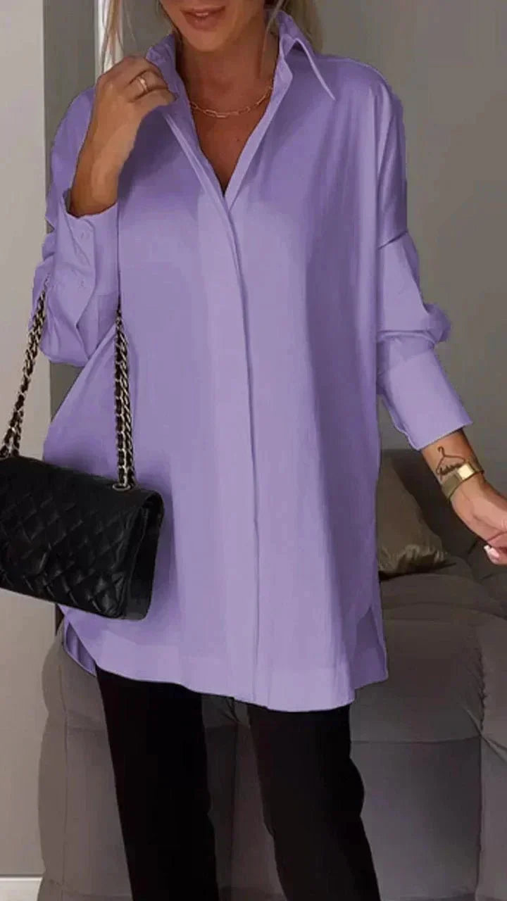 Carmen — Oversized Button-Up Shirt