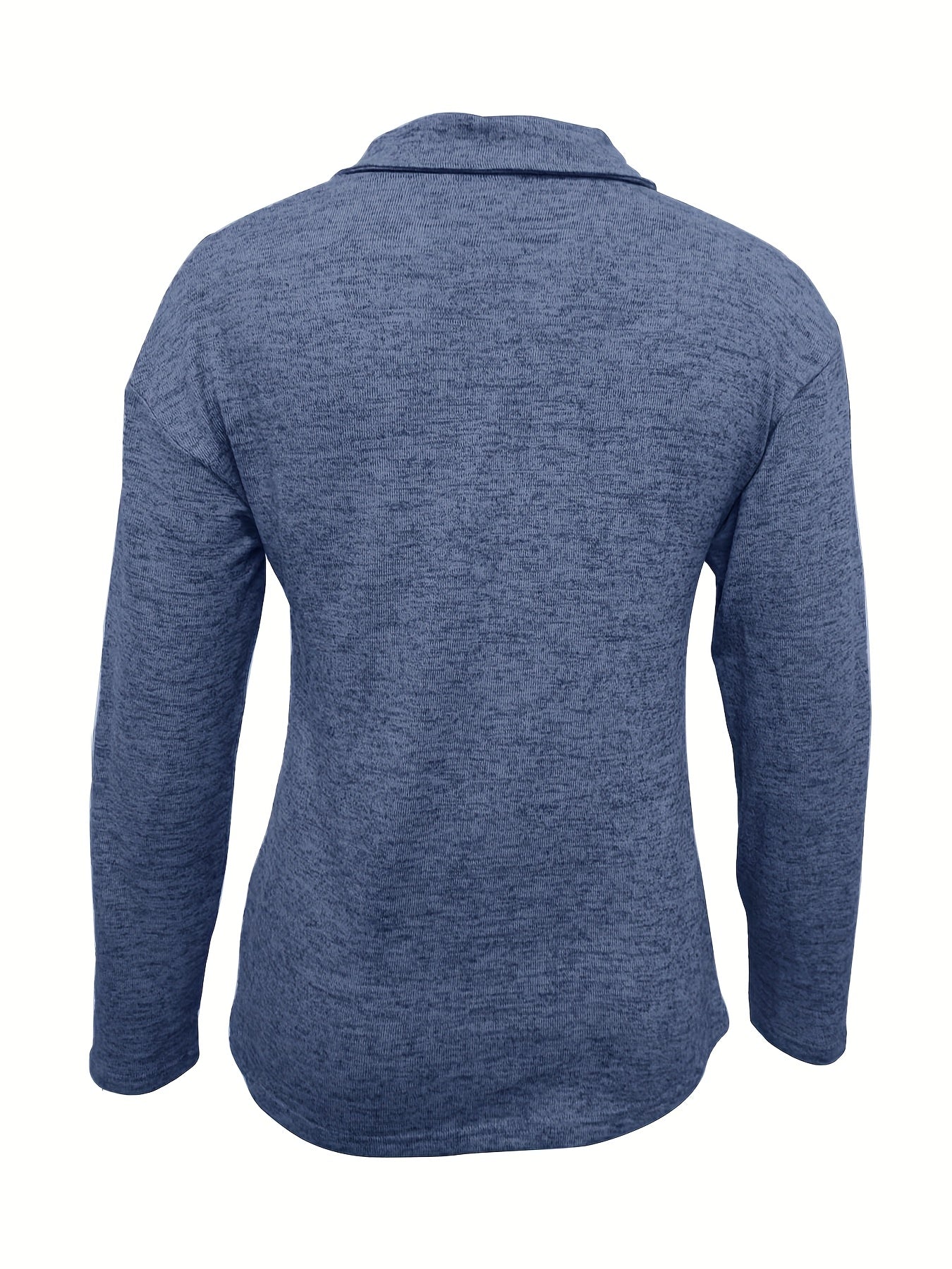 Cassia — Draped Long Sleeve Top