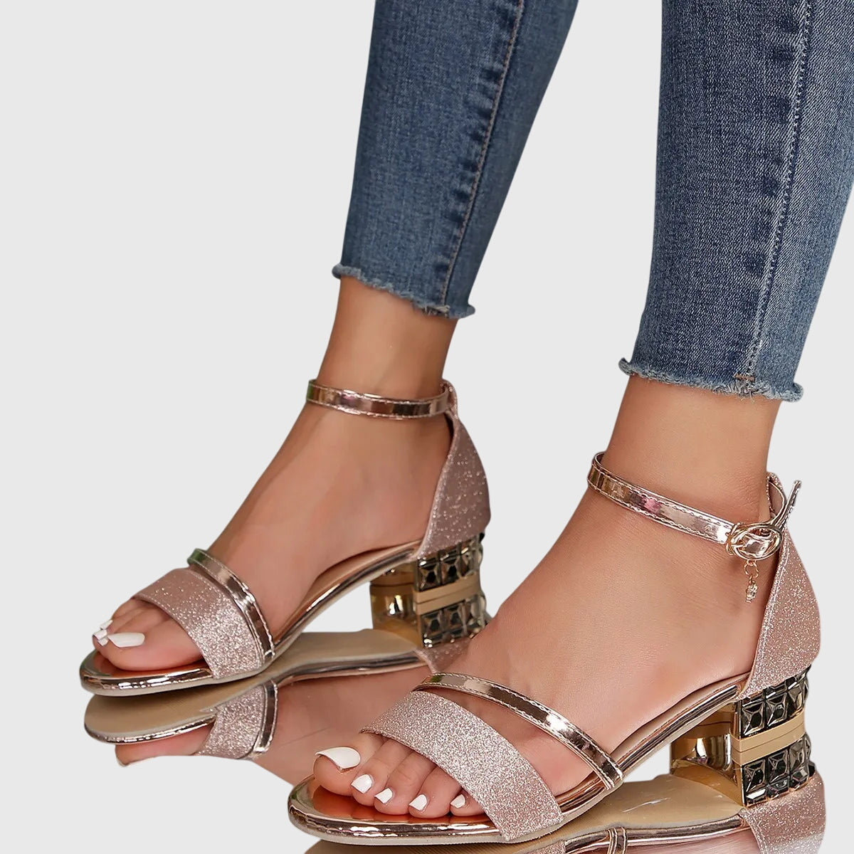 Orthopedic Heeled Sandals