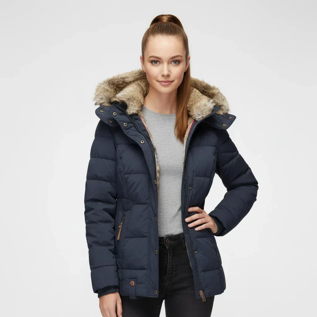 Hooded Quilted Winter Puffer Jacket
