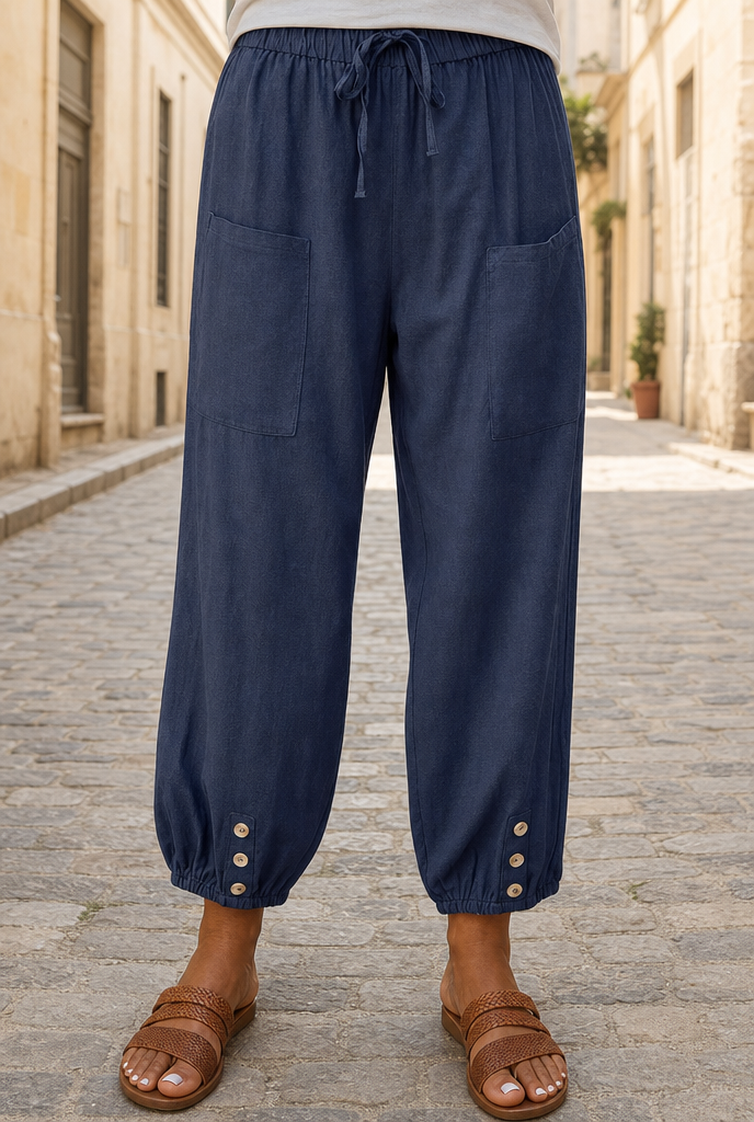 Lightweight summer trousers, lower body