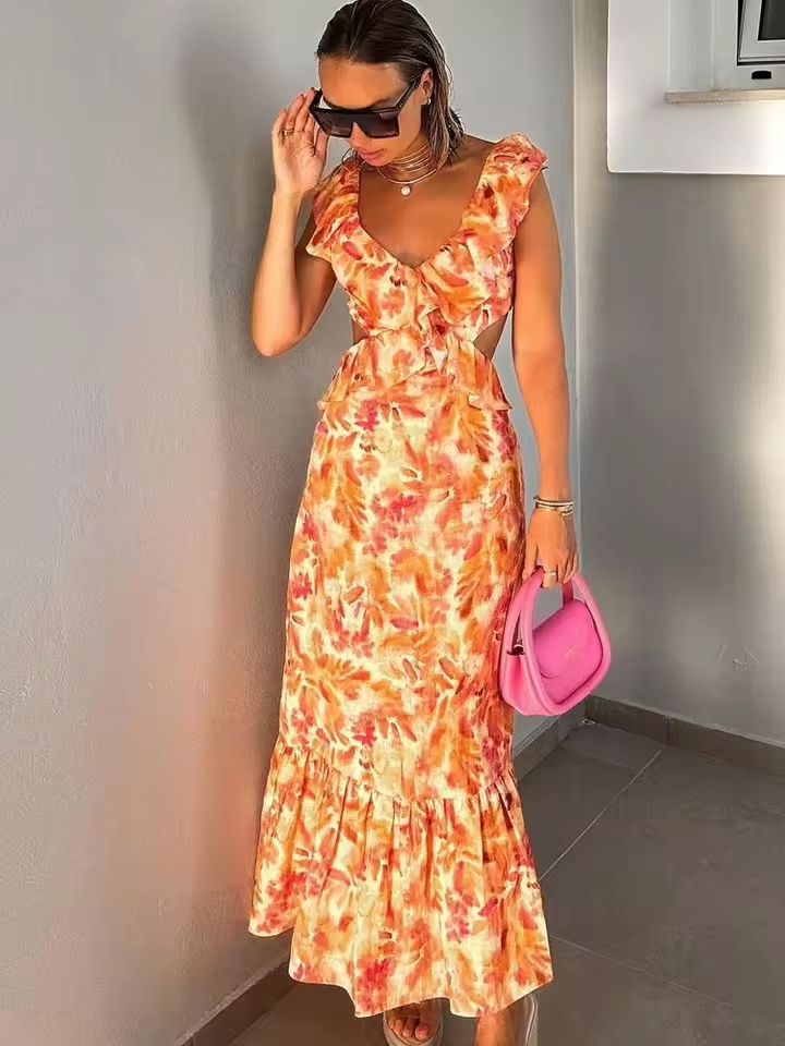 MaxiLed with ruffles - female & airy look for the summer
