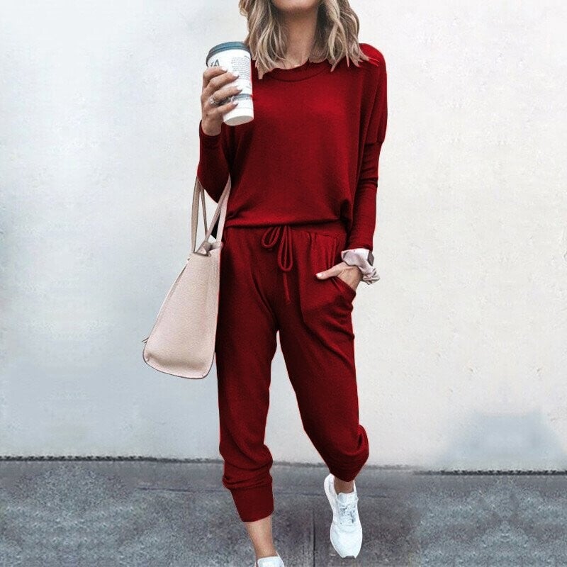 MADISON – RELAXED CHIC TWO-PIECE LOUNGE SET