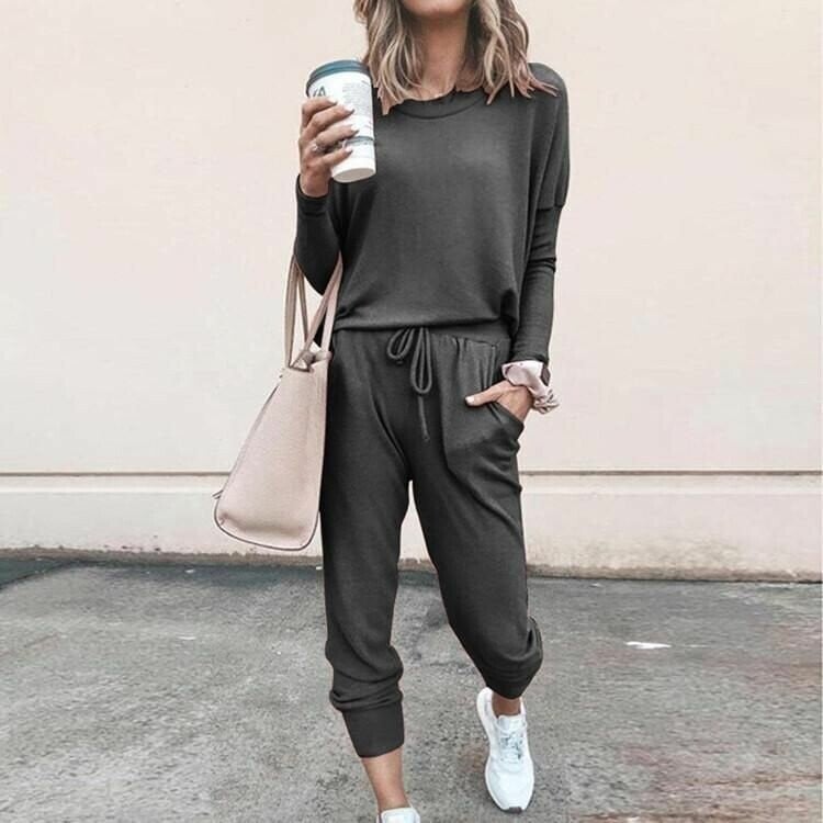 MADISON – RELAXED CHIC TWO-PIECE LOUNGE SET