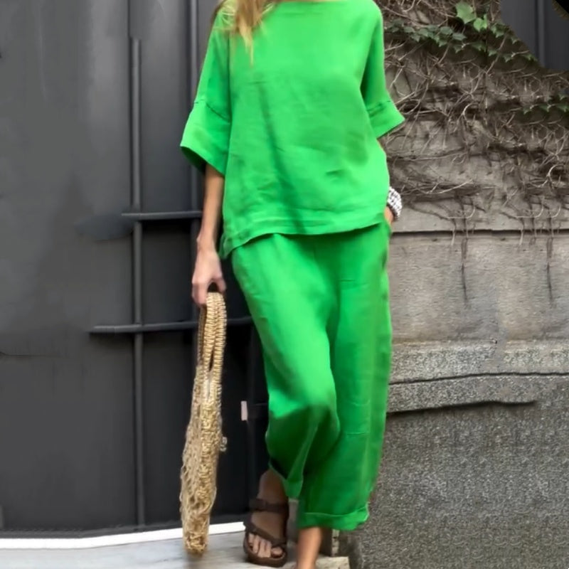 Kassiani — Cotton Linen Set