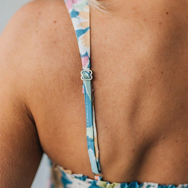 Odette — Smocked Floral Maxi Dress