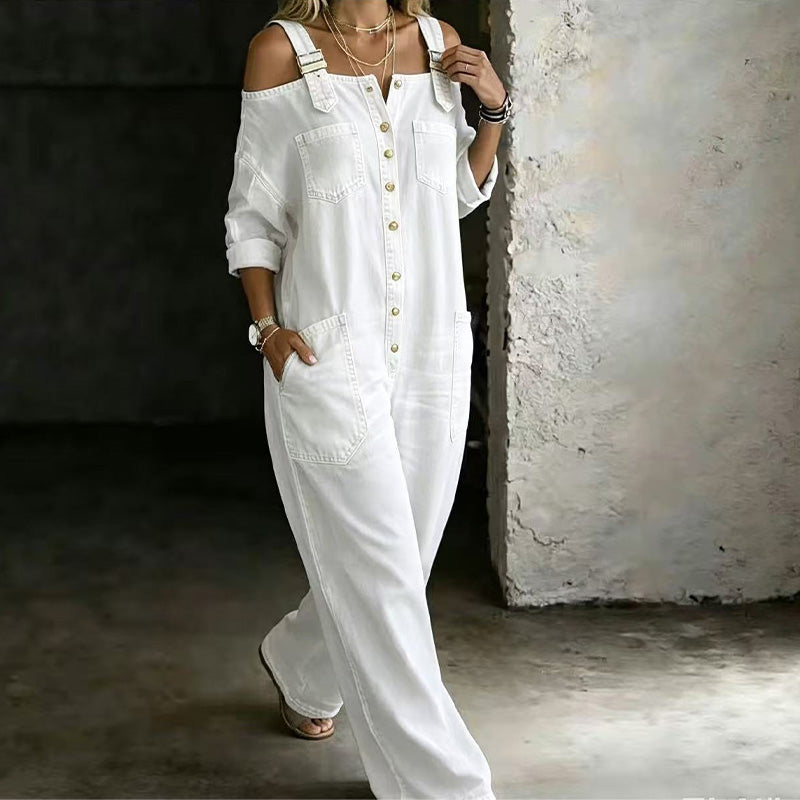 Vianne overall jumpsuit, third view