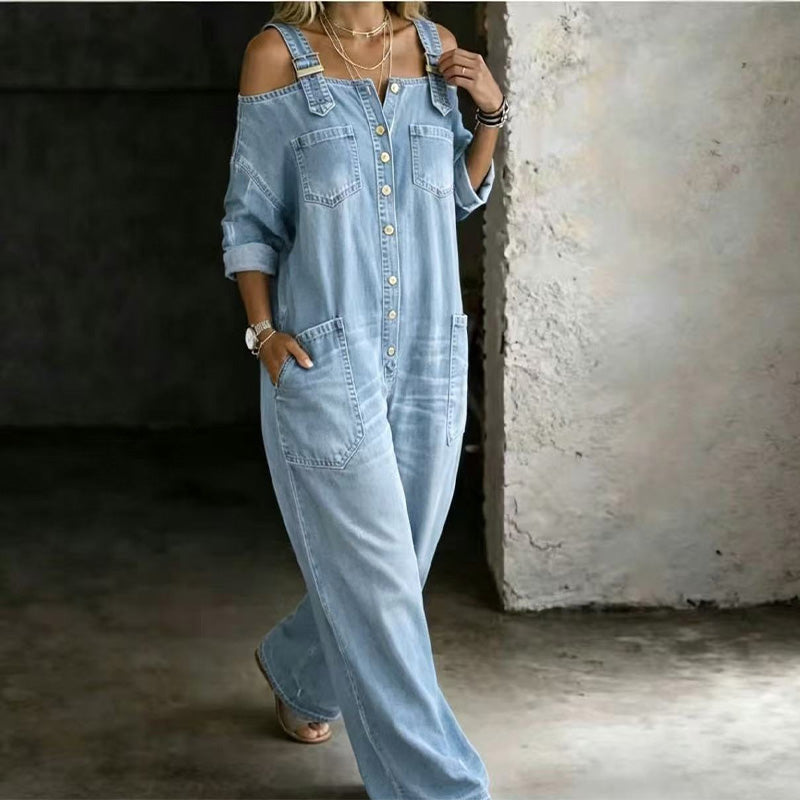 Vianne overall jumpsuit, second view